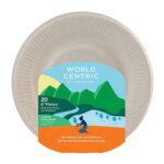 World Centric Plates, 6 Inch, 20 plates