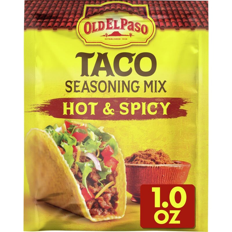 Old El Paso, Hot & Spicy Taco Seasoning Mix - Image 6