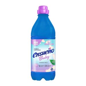 Ensueno Baby Hypoallergenic Liquid Laundry Fabric Softener, Baby Powder Scent - 22 Fl Oz