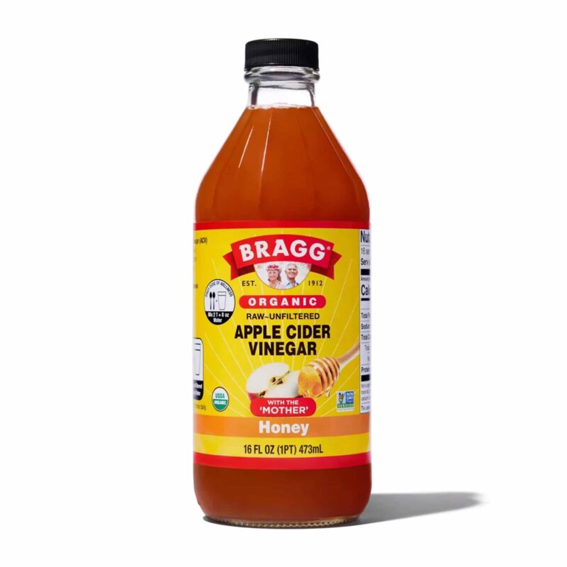 Bragg Original Apple Cider Honey Vinegar, 16 fl oz - Image 3