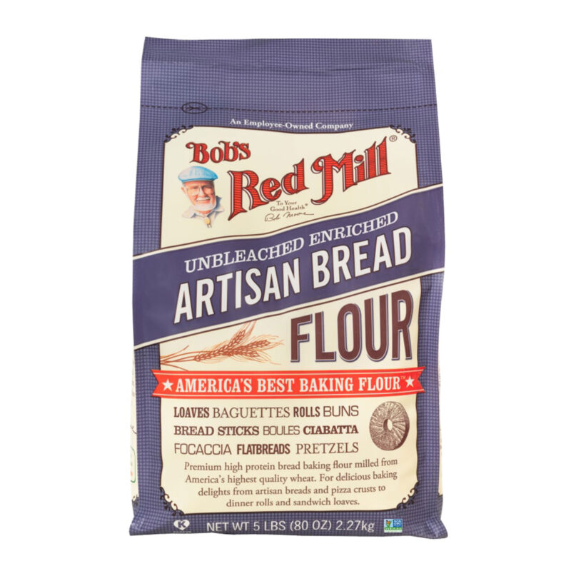 Bob's Red Mill Artisan Bread Flour Unbleached Enriched, 5 lbs - Image 6