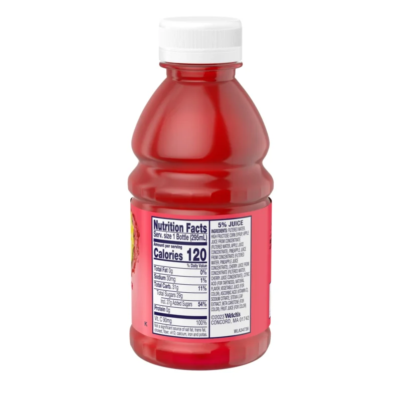 Welch's Plastic Fruit Punch Drink, 10 Fluid Ounce - Image 4