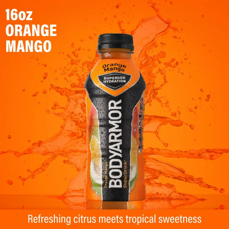 Bodyarmor Superdrink Orange Mango, 16 Oz - Image 2