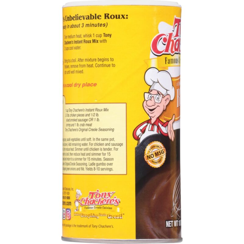 Tony Chachere's Instant Creole Roux Mix, 10 Oz - Image 4